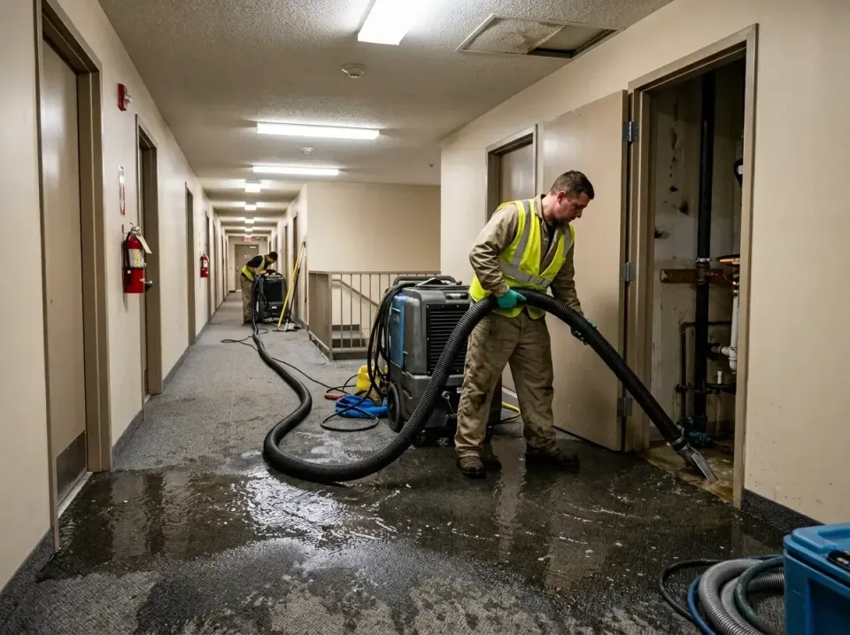 multi-unit-apartment-hallway-f-005 — frequently asked questions, Emergency Burst Pipe Water Extraction & Removal in Ingram,…